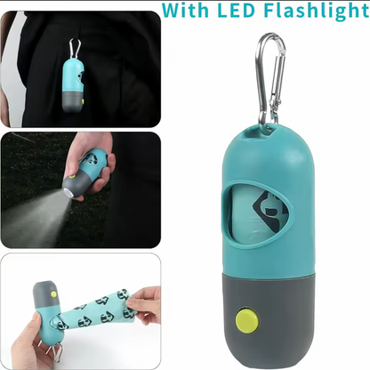LuminaPaw Dog Poop Scooper with Bag Dispenser