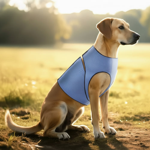 The LuminaPaw Cooling & Calming Vest